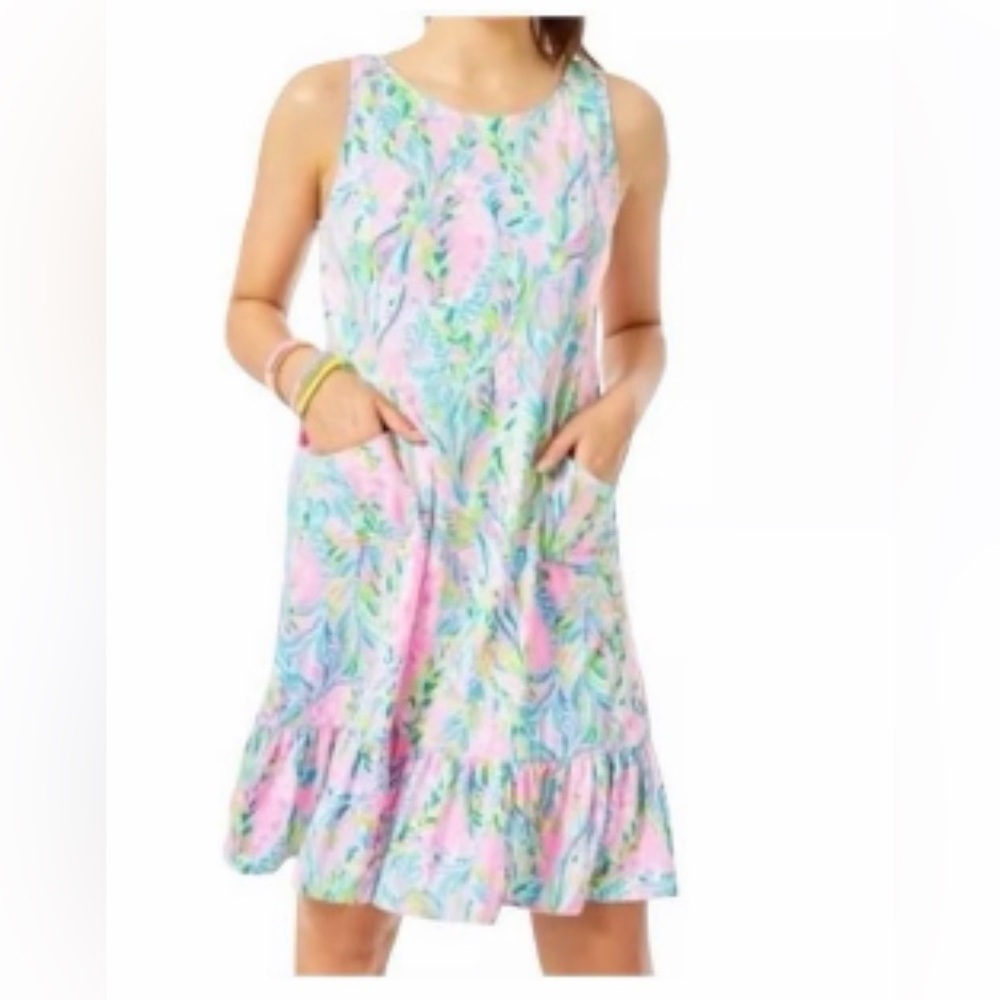 Lilly Pulitzer Kristen Flounce Dress XXS